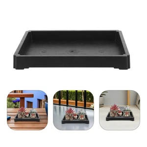  5pcs Plant Pot Tray: Rectangular Gardening Pot Plate - Bonsai Watering Base - - Picture 1 of 12