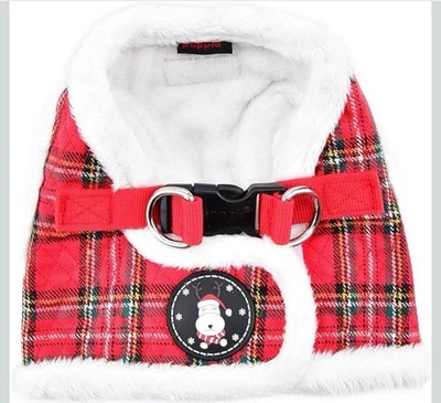 Puppia Blitzen Chaleco Perro Arnés Step-in Cálido Invierno Navidad Vacaciones Arnés XL Foto 1 de 4