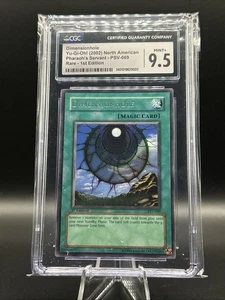 Dimensionhole Yu-Gi-Oh! 2002 Pharaoh's Servant PSV-069 1st Ed. CGC 9.5 Mint+ - Picture 1 of 2