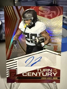 2025 Donruss Elite Jordan James Turn Of  Century RC Auto /499 + Base Score Auto - Bild 1 von 9