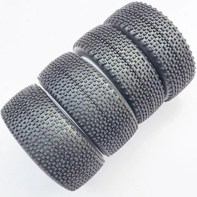 4er Pack 1/12 1/14 Kunststoffradreifen für Wltoys 144001 Crawler Zubehör - Bild 1 von 4