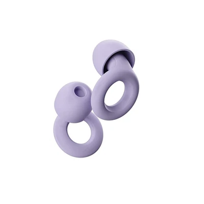 Loop Quiet Ear Plugs for Sleep Super Soft Reusable Hearing Protection Violet
