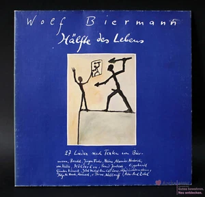 Wolf Biermann - Hälfte des Lebens (Vinyl) LP, gebraucht - Bild 1 von 2