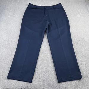 Adidas Pants Mens 38x32 Blue Climalite Golf Performance Chino Slacks Casual - Picture 1 of 12