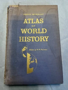 RAND McNALLY ATLAS OF WORLD HISTORY/R.R. PALMER EDITOR/ PRINCETON UNIVERSITY - Picture 1 of 12