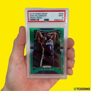 PSA 9 2019 Zion Williamson Green Prizm #248 Rookie RC NBA Basketball Invest 📈 - Bild 1 von 2