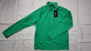 NEU RLX RALPH LAUREN HERREN HALF ZIP FRONT GRÜN GOLF LANGARM SHIRT GRÖSSE M - Bild 1 von 4