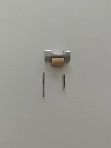 OMEGA SEAMASTER POLARIS STAHL/Gold ERSATZGLIED GLIED LINK 17MM - Bild 1 von 2