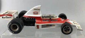 POLISTIL McLAREN M23 "TEXACO" EMERSON FITTIPALDI CRACKED SCREEN 1:16 SCALE SIZE - Picture 1 of 5
