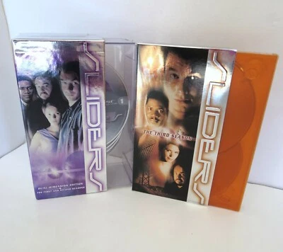 SLIDERS First Second Third Season 1 2 3 DVD Box Set Lot Sci-Fi TV Series - Image 1 of 4