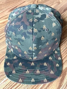 Seattle Mariners Ball Hat Cap Camo Green Fluorescent American-Needle Adjustable - Picture 1 of 11