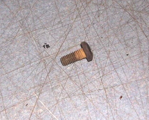 1984-1996 Corvette Rear Glass Shock Mount Plastic Steel Bolt GM - Picture 1 of 1