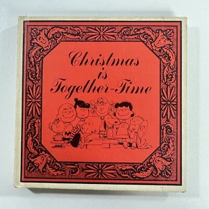 Christmas is Together Time -  Peanuts 1964 Charles M Schulz 1st Edition HC & DJ - Picture 1 of 20