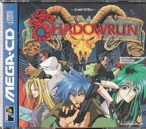 SHADOWRUN Mega CD T-66024 1992 NTSC-J SEGA Compile Role-playing game Japan USED - Picture 1 of 22