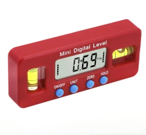 Mini Digital Protractor Inclinometer Magnetic Angle Finder Level Gauge USA - Picture 1 of 10