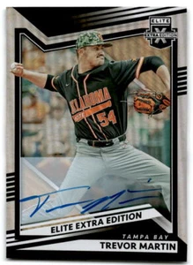 2022 Trevor Martin Panini Elite Extra Edition Rookie Auto - Bild 1 von 2