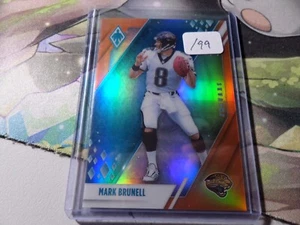 2021 Panini Phoenix - Orange Foil #52 Mark Brunell #61/99 Jacksonville Jaguars - Picture 1 of 1