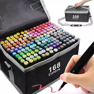 168 Farben Graffiti Stift Fettige Mark Marker Set für Sketch Marker Stifte Set - Bild 1 von 19