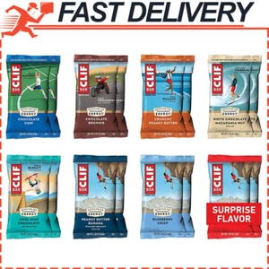 CLIF Energy Bars Best Sellers Variety w/ Organic Oats Plant Based 2.4oz, 16 ct - Picture 1 of 9