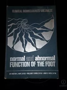Normal And Abnormal Function Of The Foot Clinical Biomechanics Vol 2 1977 - Picture 1 of 1