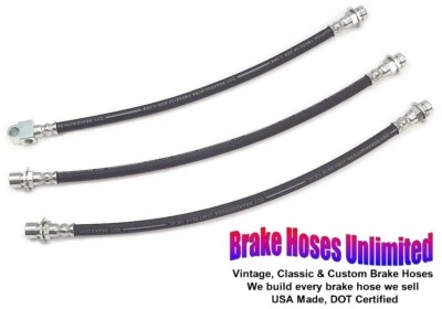 JUEGO DE MANGUERA DE FRENO International Harvester Scout II, 1971 1972 1973 Foto 1 de 2