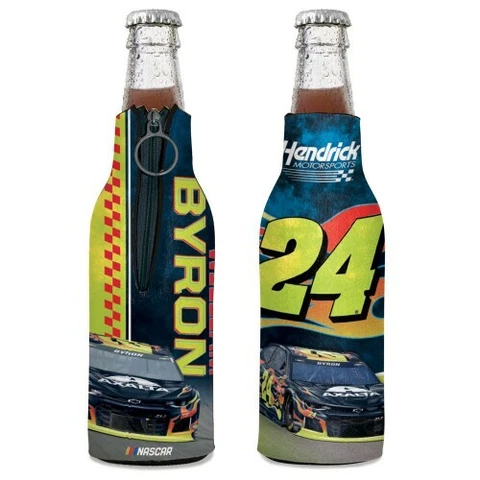 William Byron 2019 Wincraft #24 Axalta 12oz Bottle Cooler FREE SHIP Cover