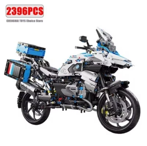 3D Motorrad 1:5, B.M.W GS 1250, Bausatz Klemmbausteine Modellbausatz Groß - Bild 1 von 6