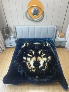 Super Soft Thick King Size Mink Blanket Double Layer Winter - Picture 1 of 1