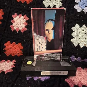 Edge of the Axe (1988) VHS Slasher Horror Movie --Good Condition. OOP RARE!!!!! - Picture 1 of 3