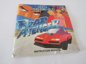 Road Avenger (Mega-cd) Manual Only - Picture 1 of 3