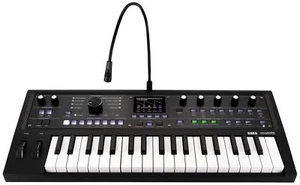 KORG microKORG 2 MBK Metallic Black Keyboard Analog Synthesizer 37-Key New - Picture 1 of 7