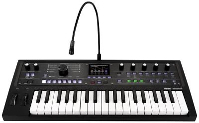 KORG microKORG 2 MBK Metallic Black Keyboard Analog Synthesizer 37-Key New - Image 1 of 4