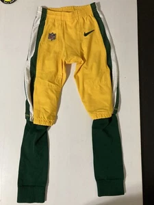 GREEN BAY PACKERS Genuine on Field Players Game Pants Nike Made in Berlin WI - Picture 1 of 9