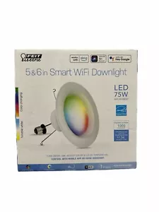 Feit Electric Smart WiFi Downlight LED 75W 1000 Lumens 1 Pack M44C - Picture 1 of 4