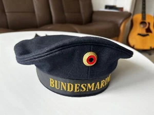 German Navy Bundesmarine Matrose (Seeman's) Cap 1995 - Picture 1 of 18