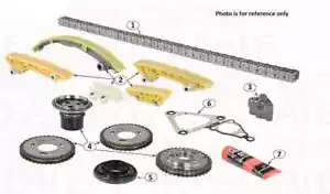TIMING CHAIN KIT for FORD TRANSIT VM 2.4L H9FB DOHC 2006-2012 - Picture 1 of 1