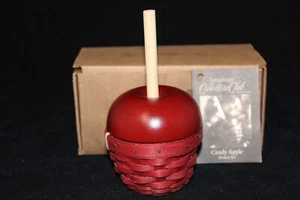 Juego de canasta Longaberger 2010 Collectors Club Candy Apple #11848 - ¡¡NUEVO EN CAJA LINDO!!! - Imagen 1 de 7