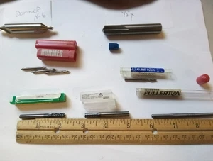 Lote de 9 brocas, Gorilla End Garr 1/8", Fullerton, MA Ford, Dormer - Imagen 1 de 22