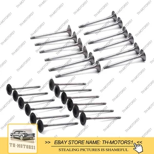 24pcs Intake + Exhaust Valves Set for BMW X3 340i G30 440i X5 G20 G21 B58 3.0T - Picture 1 of 5