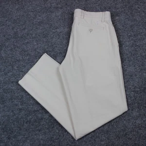 FJ Pants Men's 33X32 Ivory Golf Performance Footjoy Chino Stretch - Picture 1 of 17