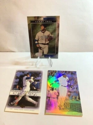 Lot of 3 Sammy Sosa 2001-2002 Cards in NM-M Condition.    P1 - Image 1 of 4