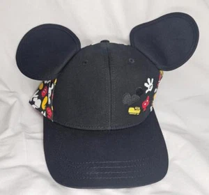 NWT DISNEY ADULT OSFM MICKEY PIECES EAR BASEBALL HAT~ADJUSTABLE~FREE US SHIPPING - Bild 1 von 3