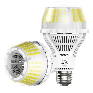 SANSI 250W Equivalent LED Light Bulb 4000lm Super Bright LED Light Bulb for Home - Picture 1 of 8