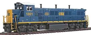HO Atlas Trainman plus CSX #1301 NRE Genset Diesel Locomotive DCC EQUIPPED - Picture 1 of 3