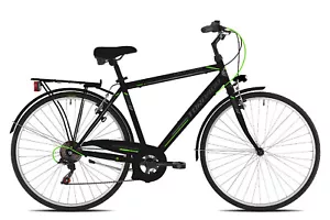 BICI TORPADO CITY BIKE T480 ALBATROS BICICLETTA 28'' UOMO ACCIAIO 6 VELOCITA' - Foto 1 di 2