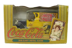 ERTL COCA - COLA DIECAST METAL BANK 1923 CHEVY PANEL TRUCK 1:25 SCALE - Picture 1 of 6