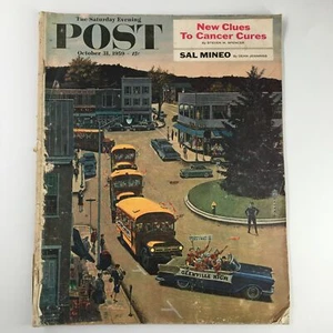 The Saturday Evening Post October 31 1959 New Clues to Cancer Cures No Label - Foto 1 di 3