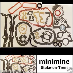 Classic Mini Engine Block & Gearbox Rebuild Gasket Set 1959-2000 998cc & 1275cc - Picture 1 of 1