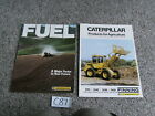 CATERPILLAR VINTAGE FARM TRACTOR AGRICULTURAL  MACHINERY SALES BROCHURES X 2 