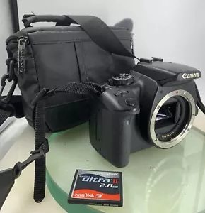 Canon EOS 400D DSLR KAMERA KIT KEIN OBJEKTIV KEIN LADEGERÄT MIT TASCHE + 2 GB - GETESTET - 116 - Bild 1 von 9